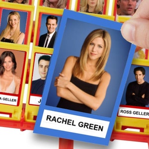 Adivinha Quem? Edição "Friends" - Modelo para impressão