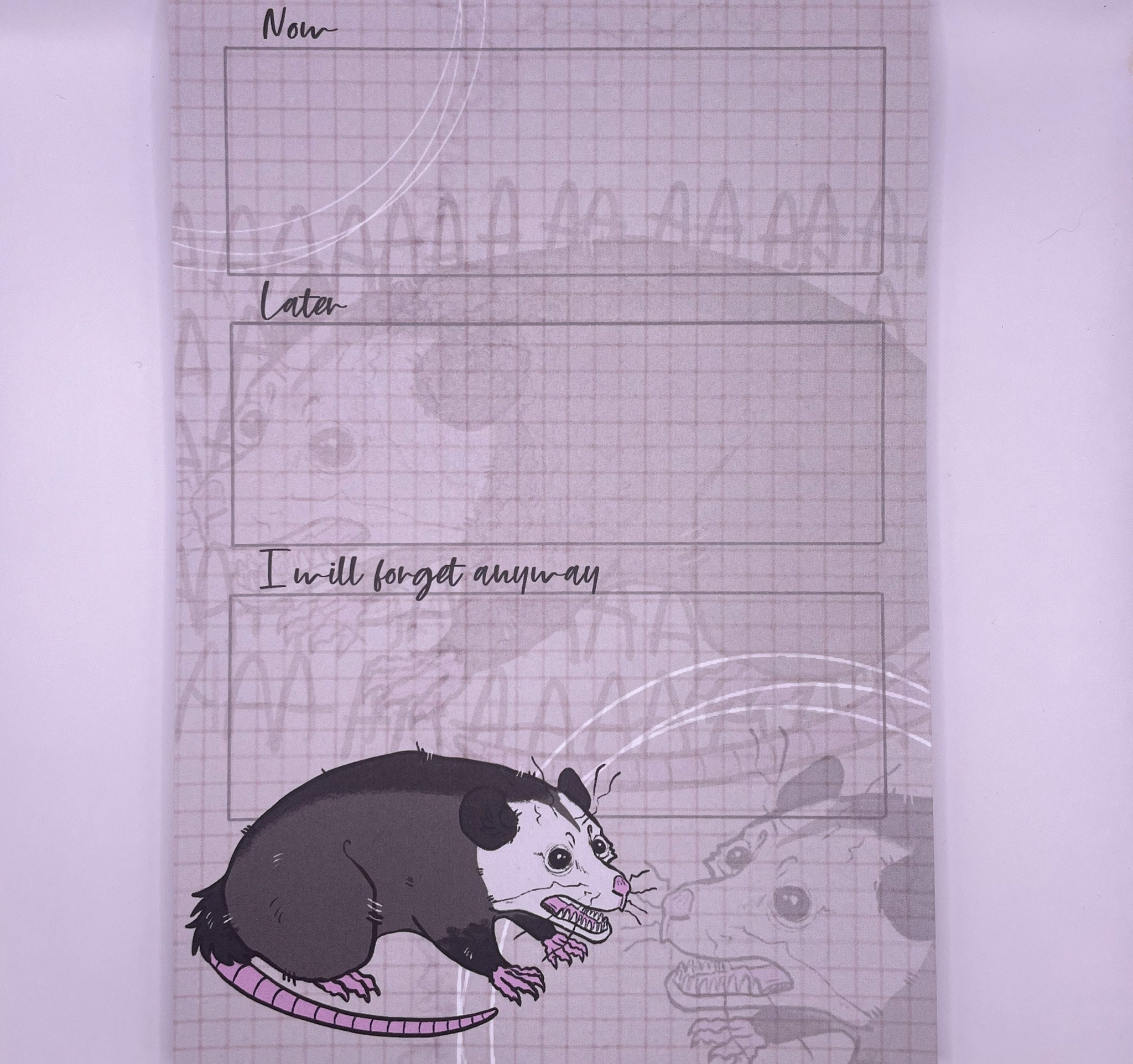 Opossum Meme Tasse Nur weil du Mülleimer heißt nicht, dass du den