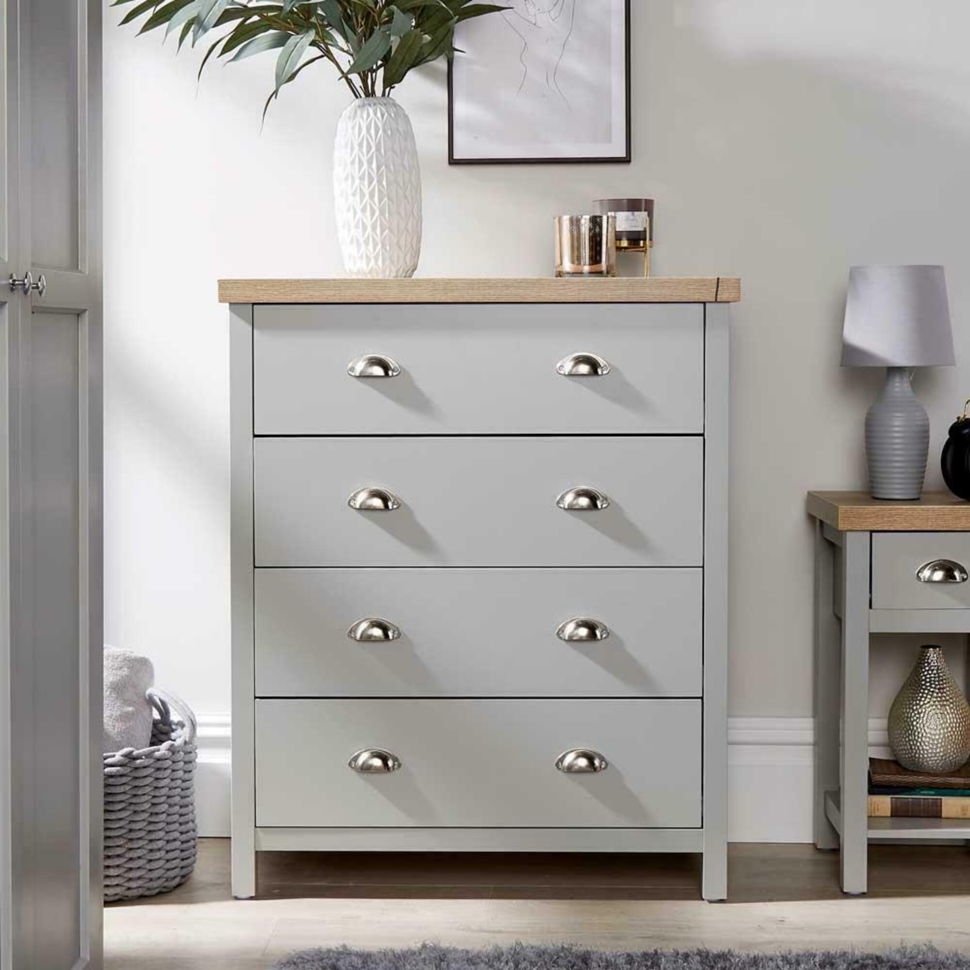 Moderno cofre de cajones gabinete de nivel 4 cajóns unidad de | Etsy