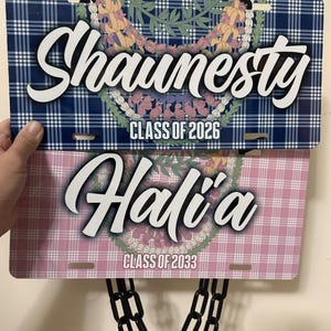 Tablica rejestracyjna Palaka Leis