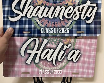 Palaka License plate Leis