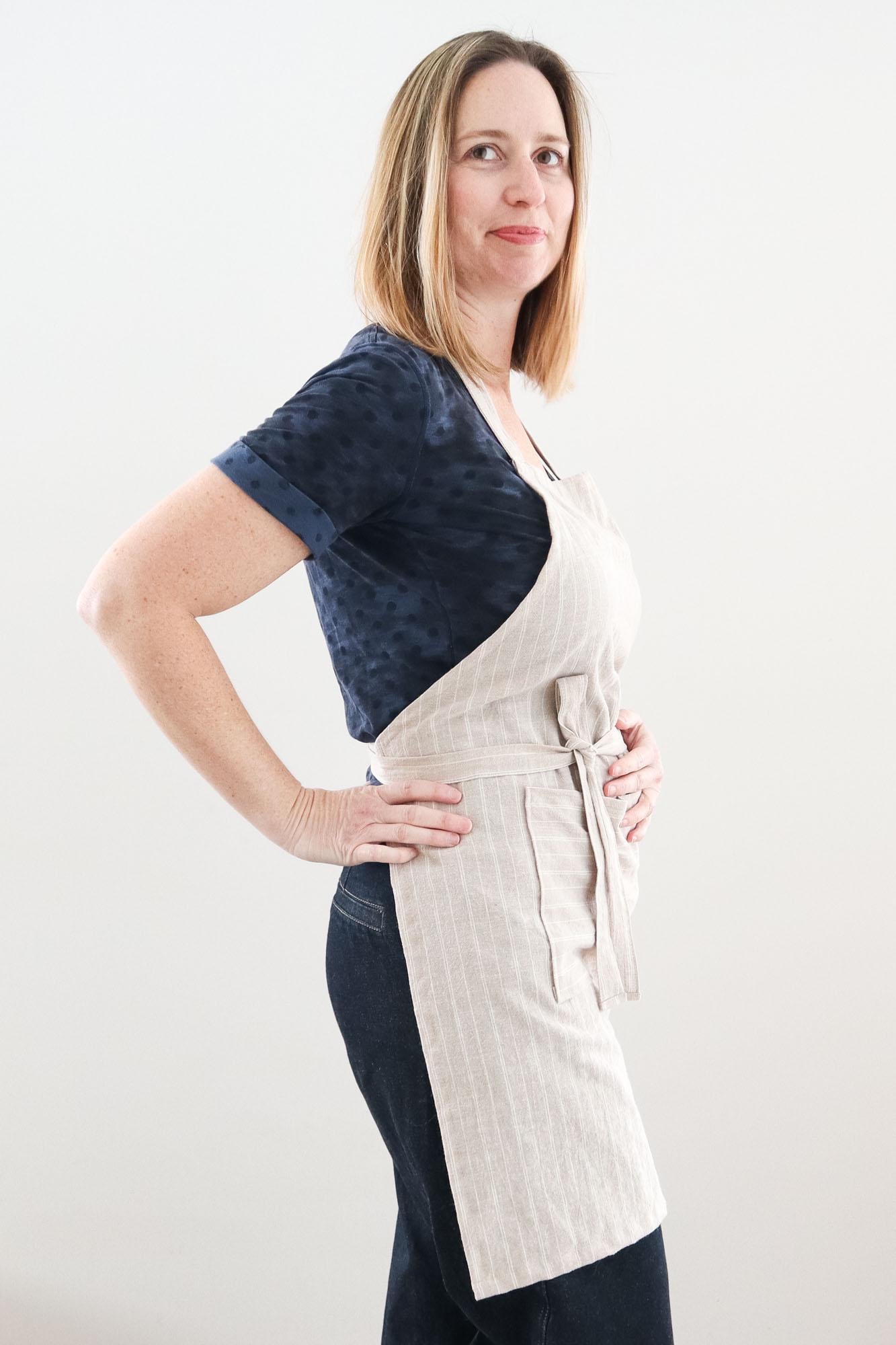 Chef's Apron Made in Canada Sustainable Hemp & Organic Cotton Eco-Friendly Gift Giving