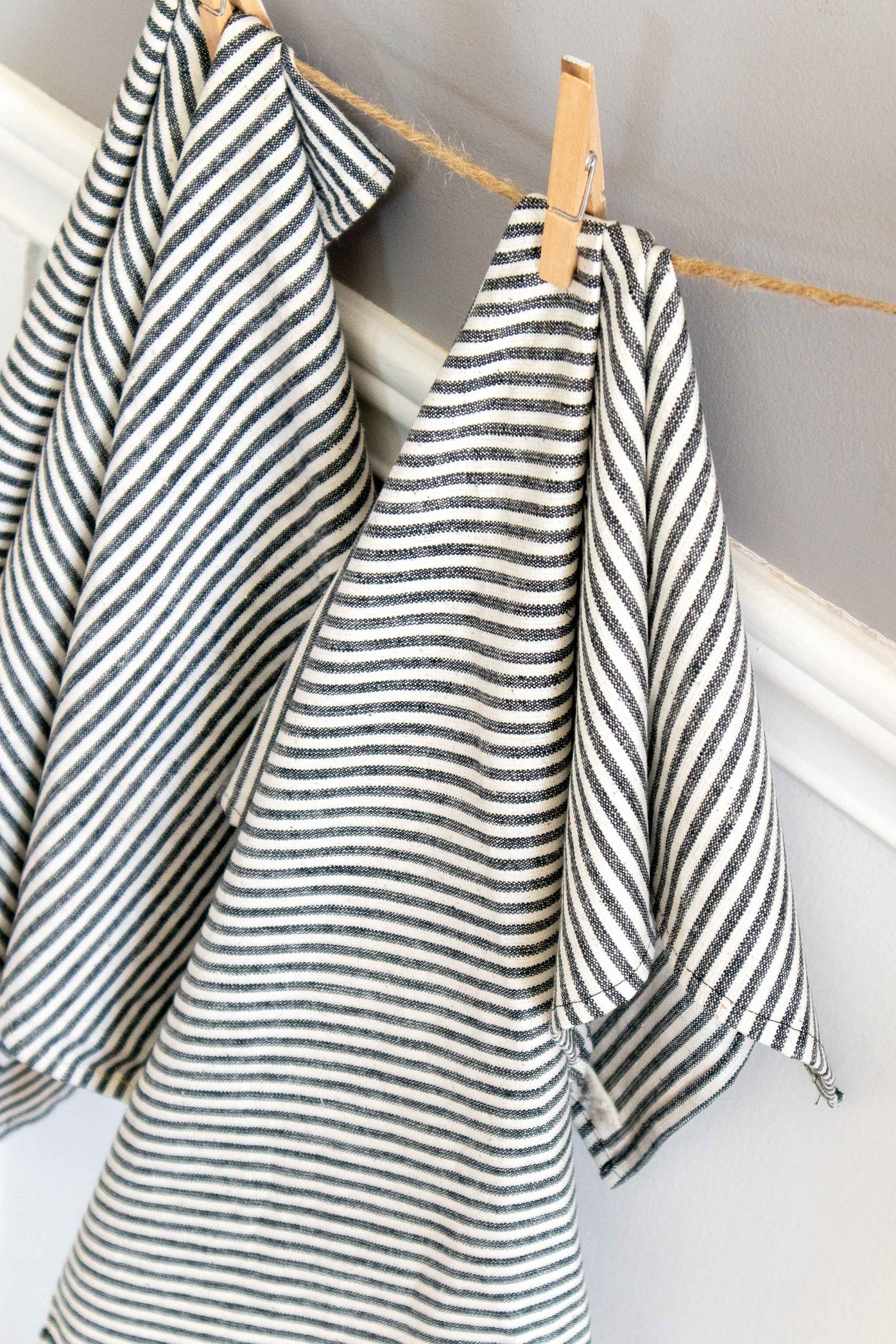 NEW SHOP Set of Two EcoFriendly Tea Towels Natural Etsy