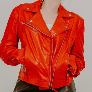 Ladies Bikers Leather Jacket