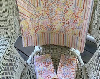 Vintage Fieldcrest 1980s full flat with pillowcases