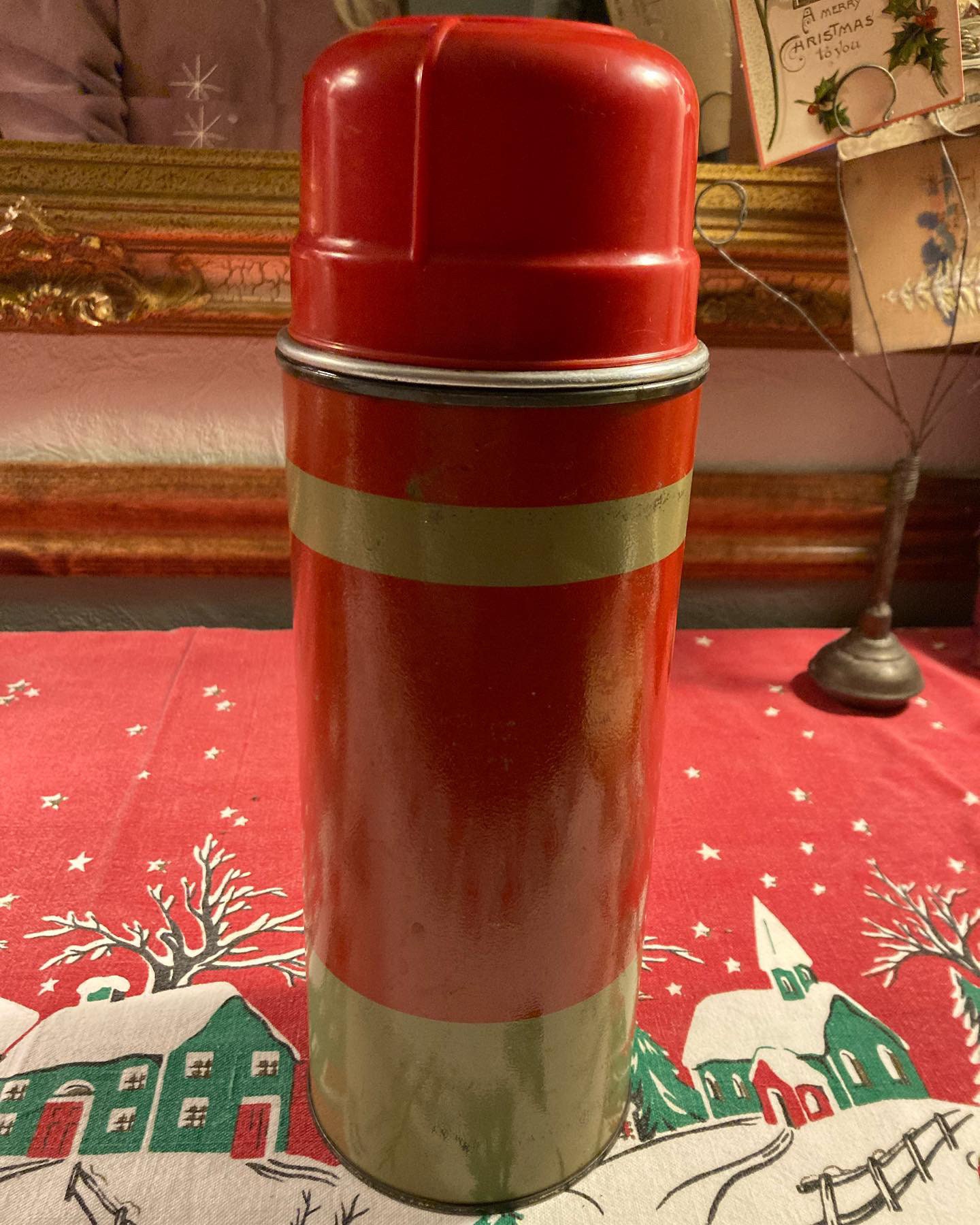 Rare Vintage 1920s STANLEY SUPER VAC Thermos Bottle