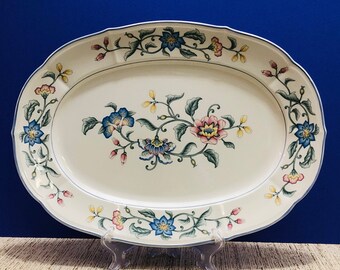 Villeroy & Boch Delia Covered Butter Dish W Germany \ Villeroy & Boch Delia Covered Butter Dish W Germany \