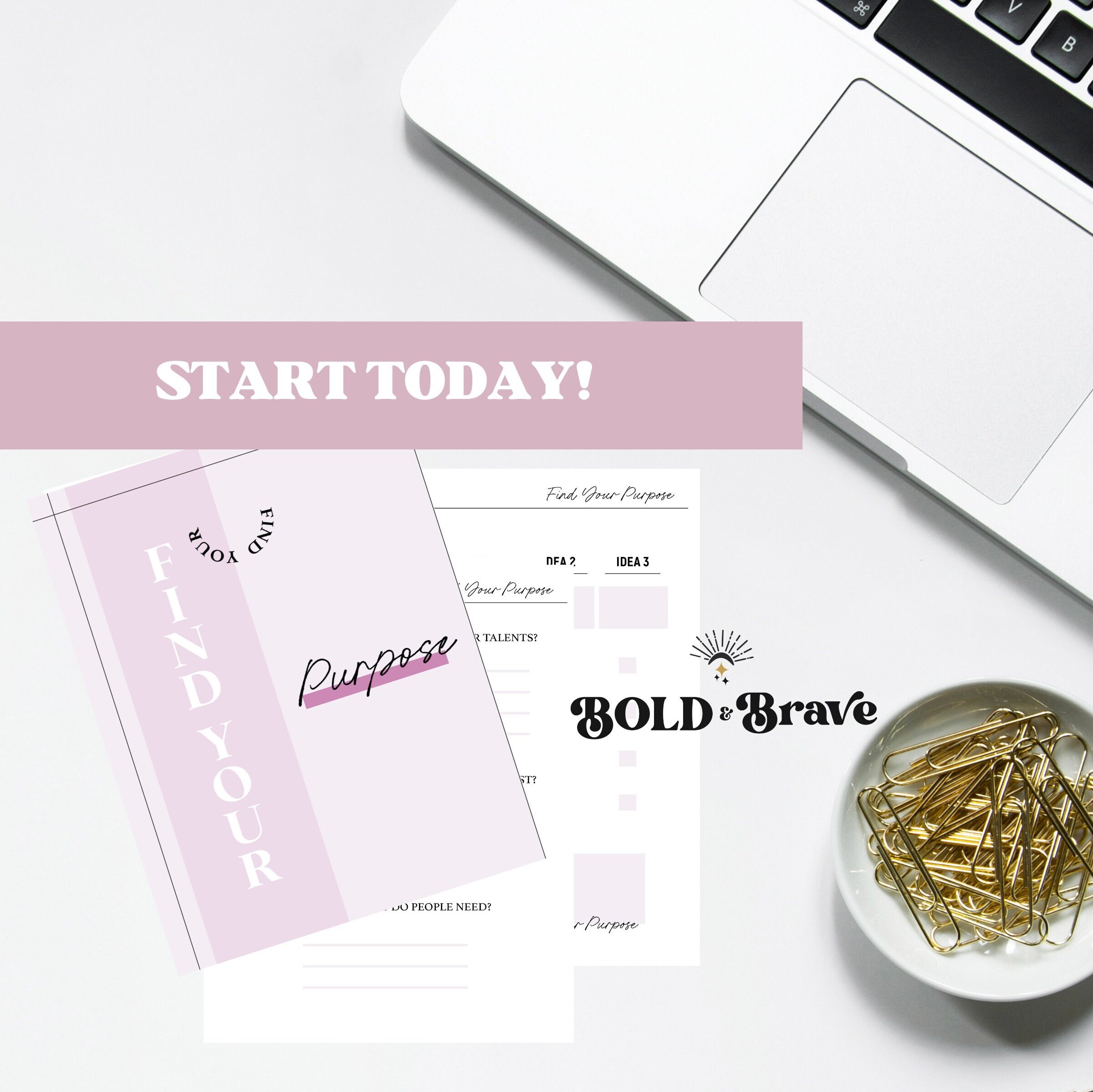 Find Your Purpose Worksheet Find Your Passion Workbook Printable for ...