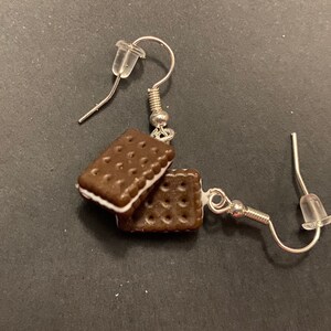 Ice Cream Sandwich earrings