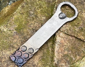 Bottle Opener Honey Comb Design
