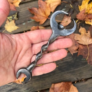 Wrench bottle opener