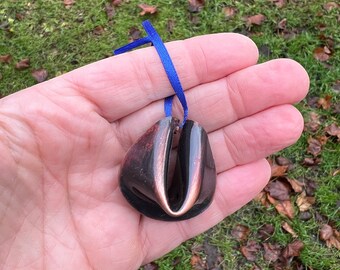 Ornament, Copper Fortune Cookie