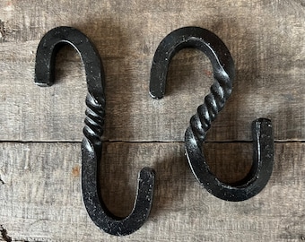 S Hooks, Chunky (set of 2)