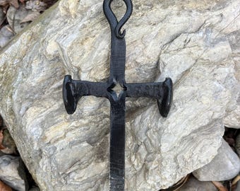 Split Cross Rail Road Spike 8.25”