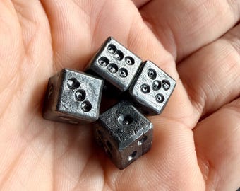 Dice - Itty Bitty 1/4” (set of 4 die)