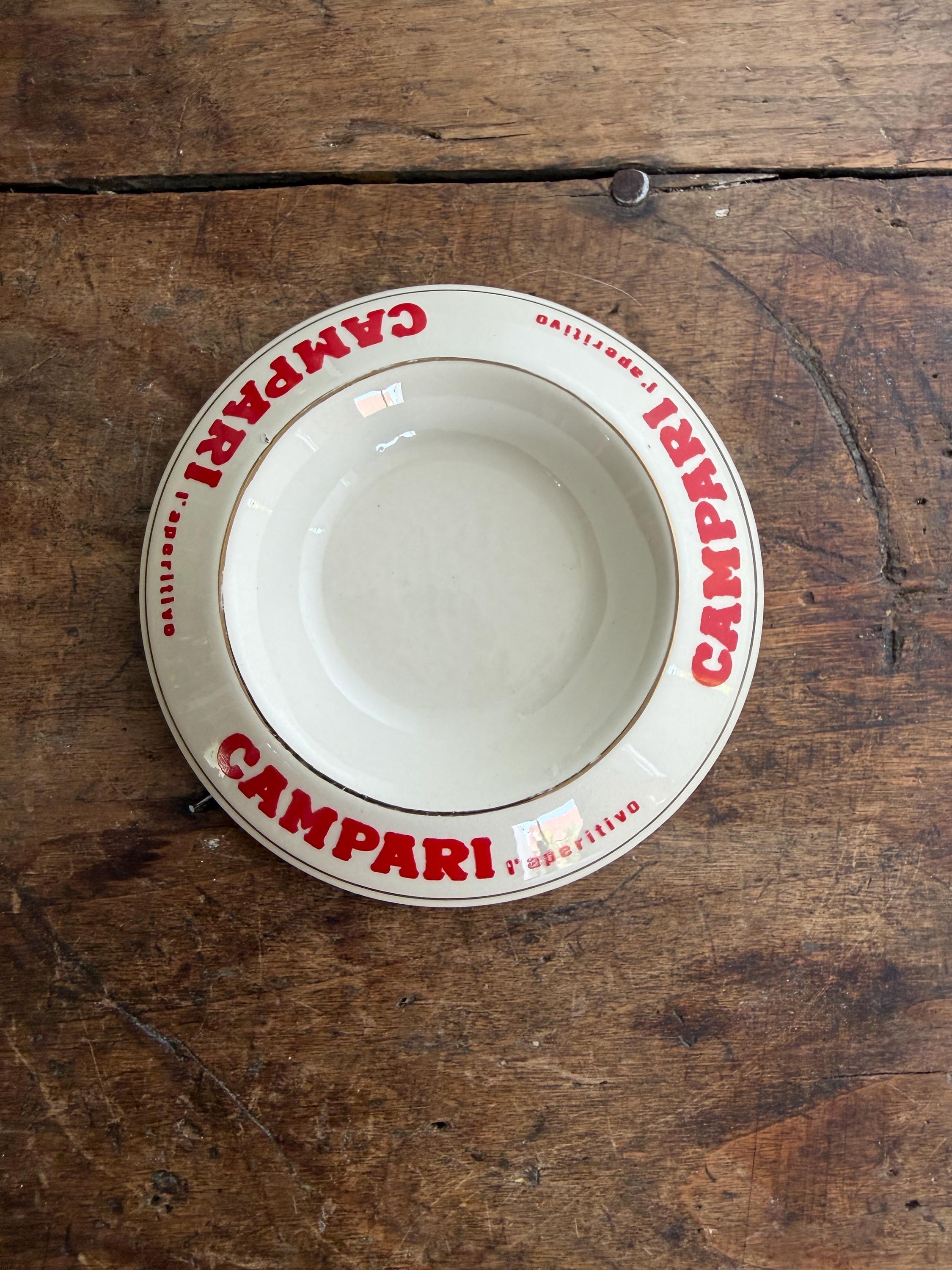 Campari Ashtray - Etsy