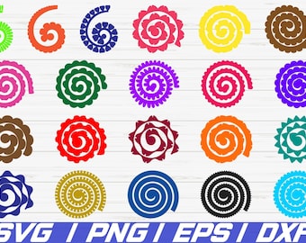 Flores de papel laminado