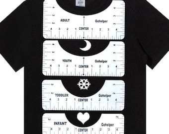 Printable Shirt alignment template