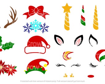 Build your own Christmas Unicorn