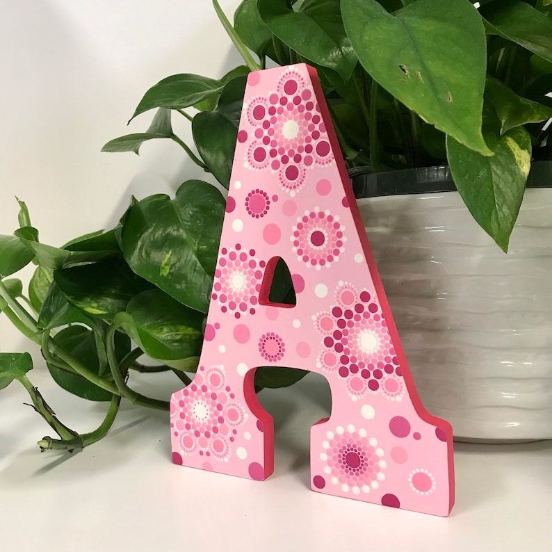 Personalized Wood Letter Custom Wood Letter Initial Etsy