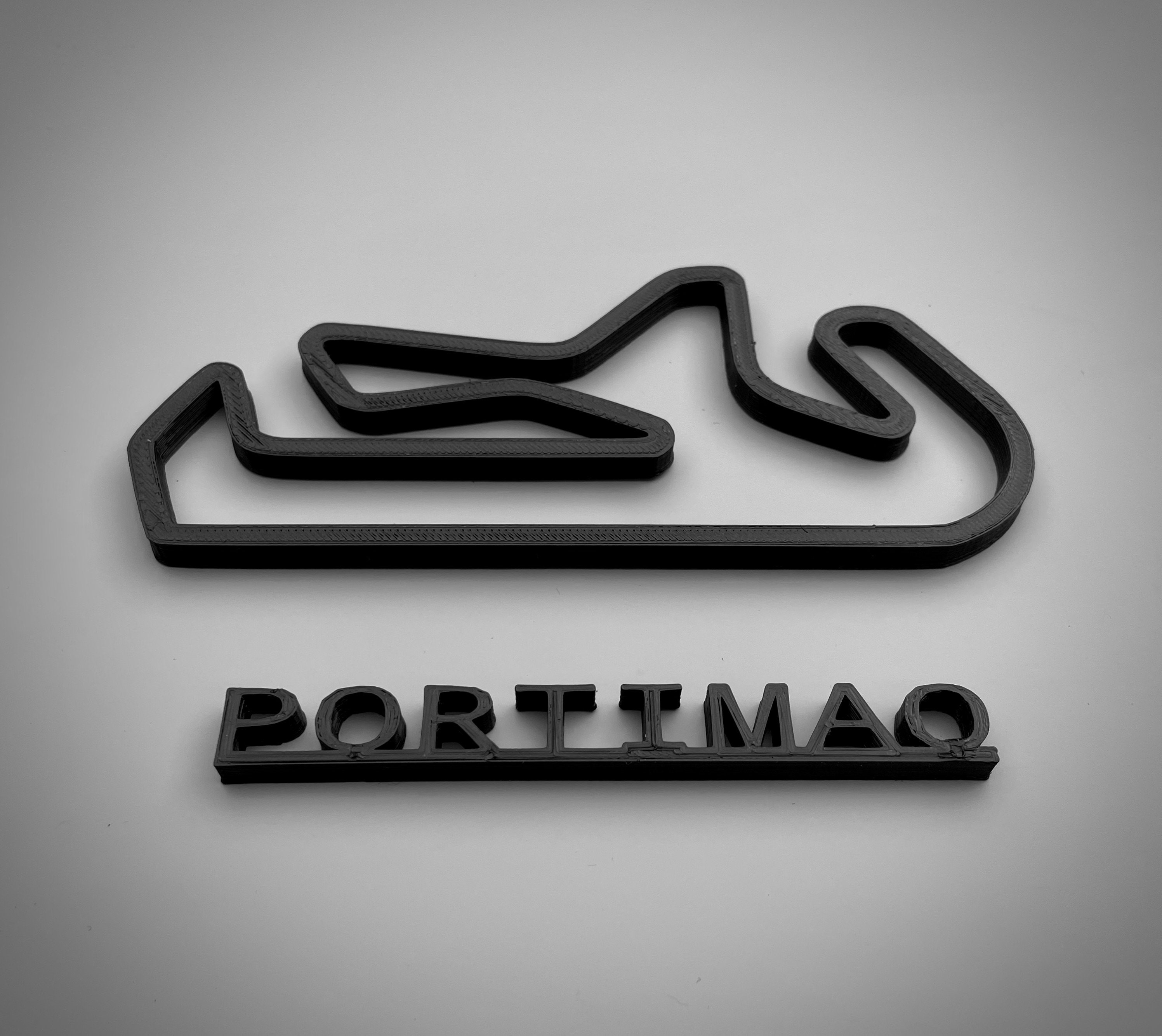 3D Portimao Race Circuit Wall Art Race Track Motorsport 3D Etsy