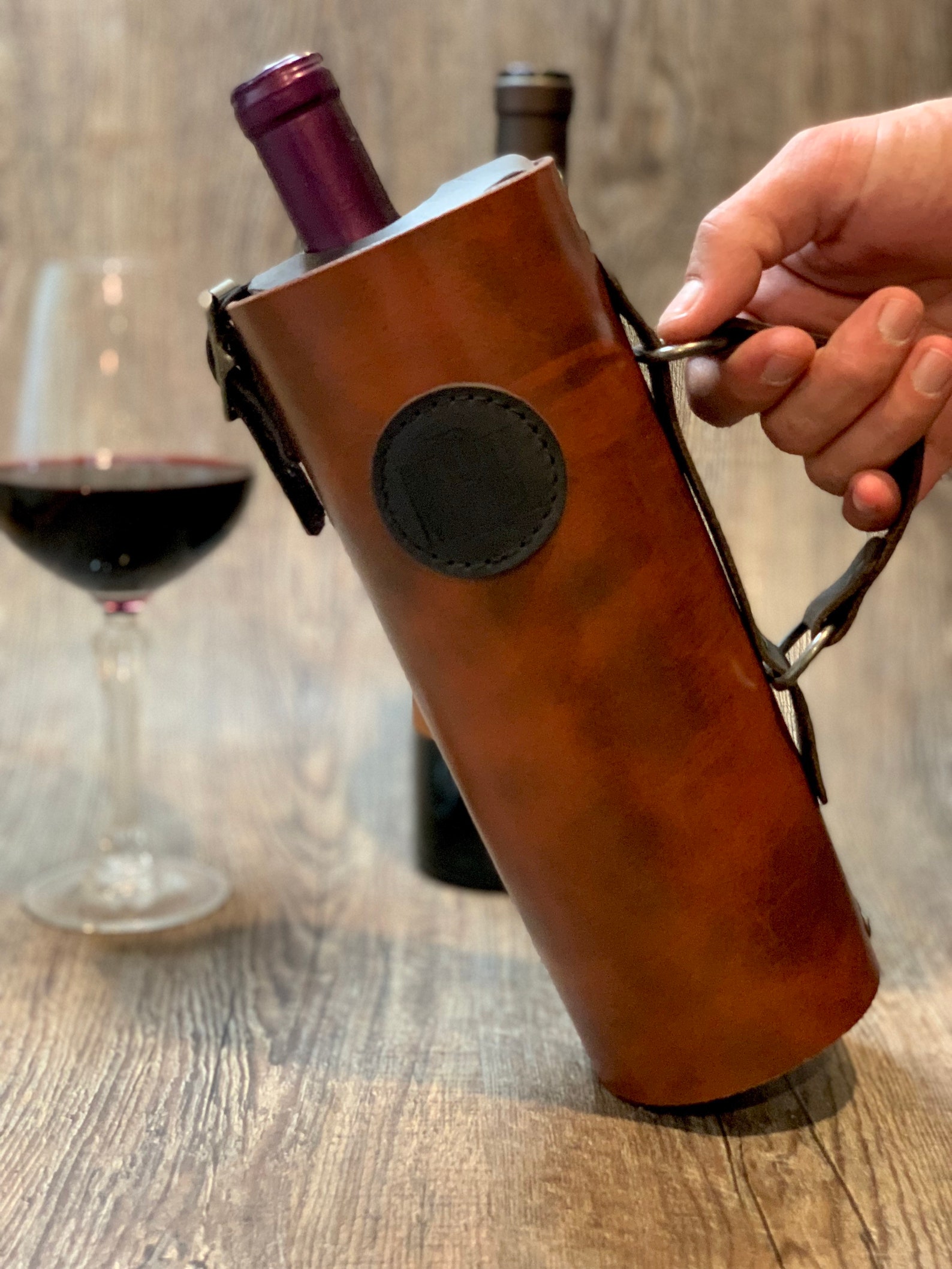 Bota Vino Bota De Cuero Para Vino, Bolsa De Agua De Calidad LARP