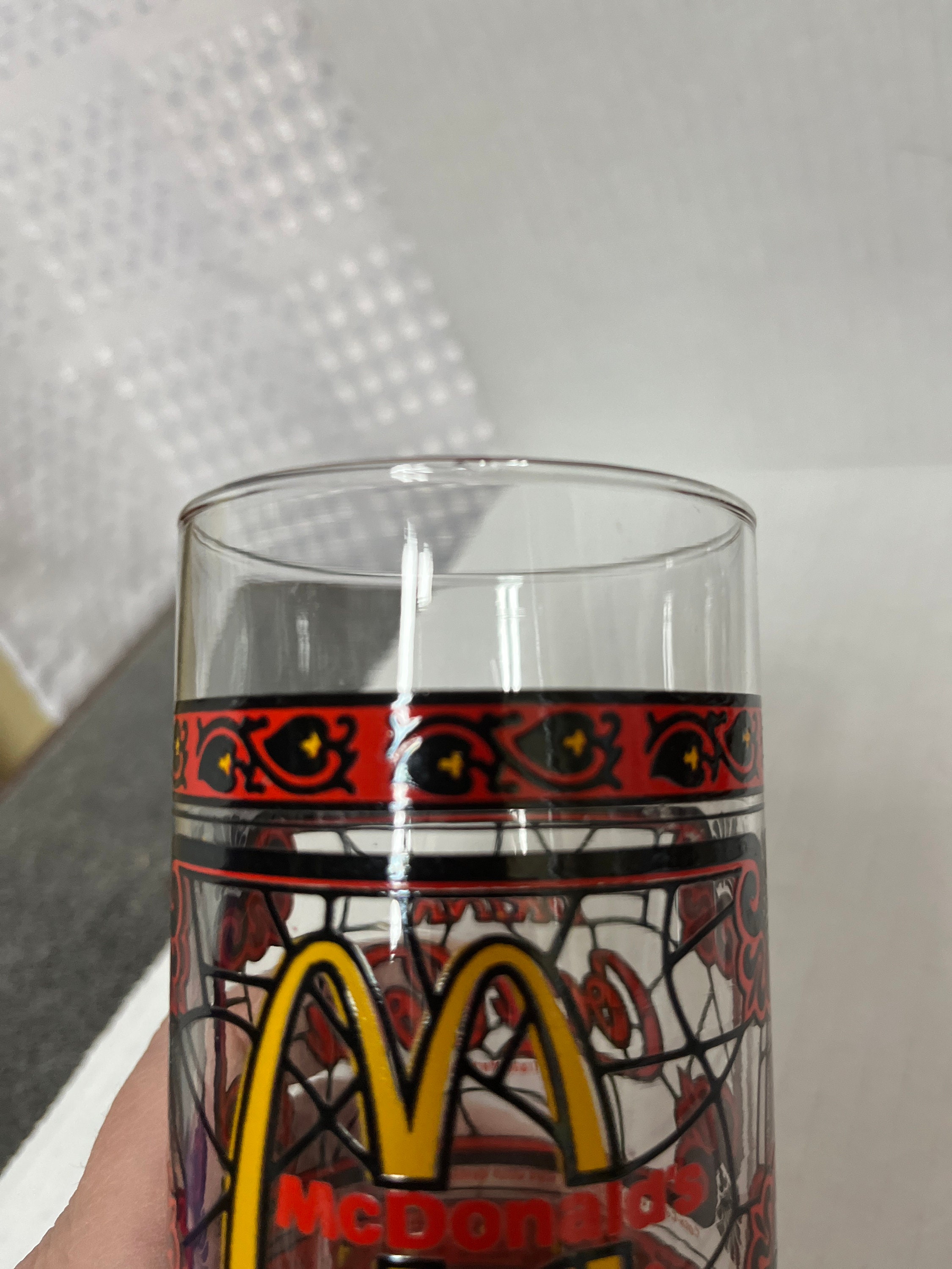 Vintage 1980s Mcdonald Coke Glasses Set of 4 Drinkware Etsy