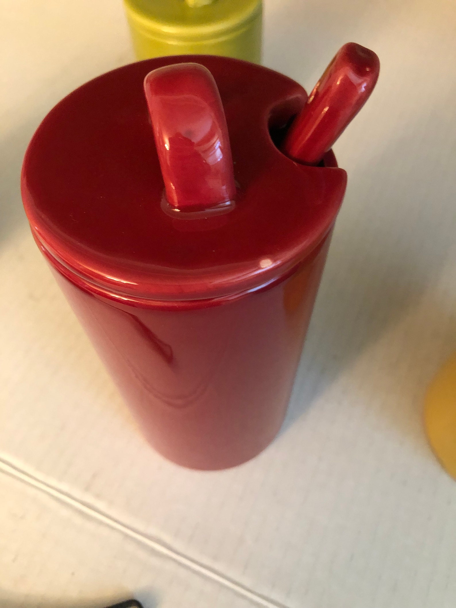 Condiment set 12 piece set lids and spoons vintage ceramic Etsy