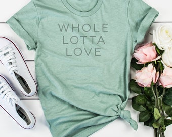 KOSZULKA UNISEX FIT Whole Lotta Love | Koszulka Led Zeppelin | Koszulka Boho Lyric | Koszulka Led Zeppelin | Koszulka Classic Rock |