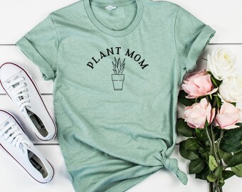Plant Mom Shirt | Plant Shirt | Houseplant | Cactus Shirt | Plant Gift | Plant Lover Gift | Plant Lady | Plant T-shirt | Crazy Plant Lady