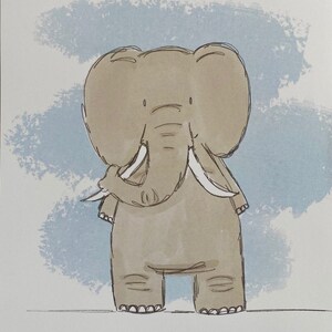 Print: Tully the Elephant