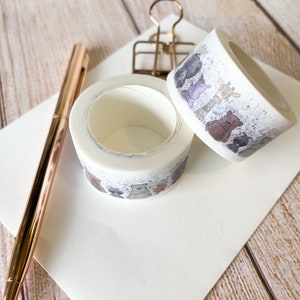 Animal washi tape