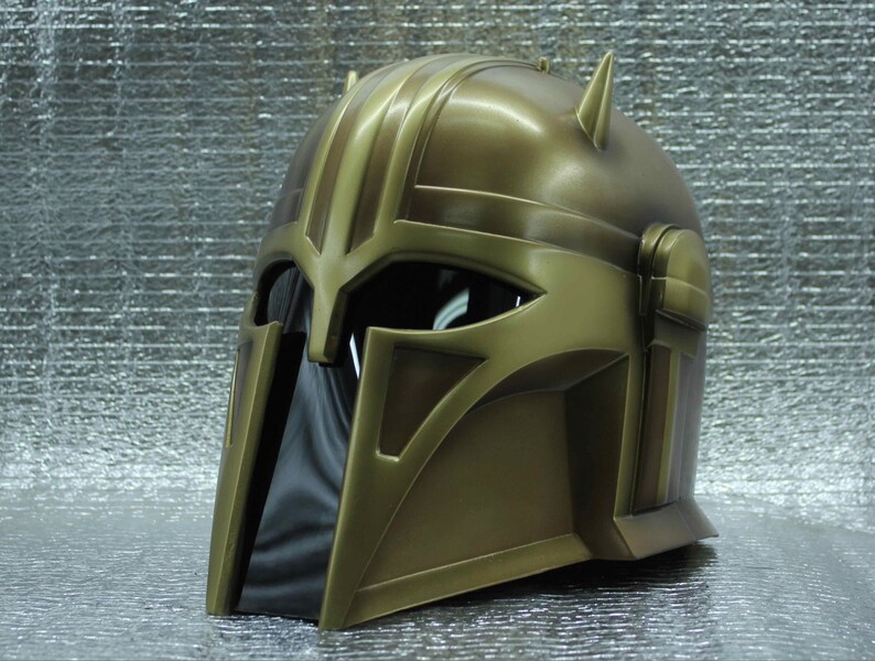 Mandalorian Blacksmith helmet Star Wars Raw\\Cosplay\\Airsoft
