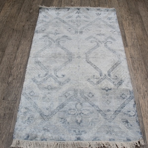 3x5 Silk rug ,One of a kind rug,90x150 Cms,Luxury Silk Carpet