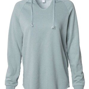 a women's sweatshirt with a hoodie on it