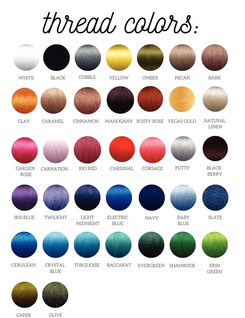 a poster with different shades of hair