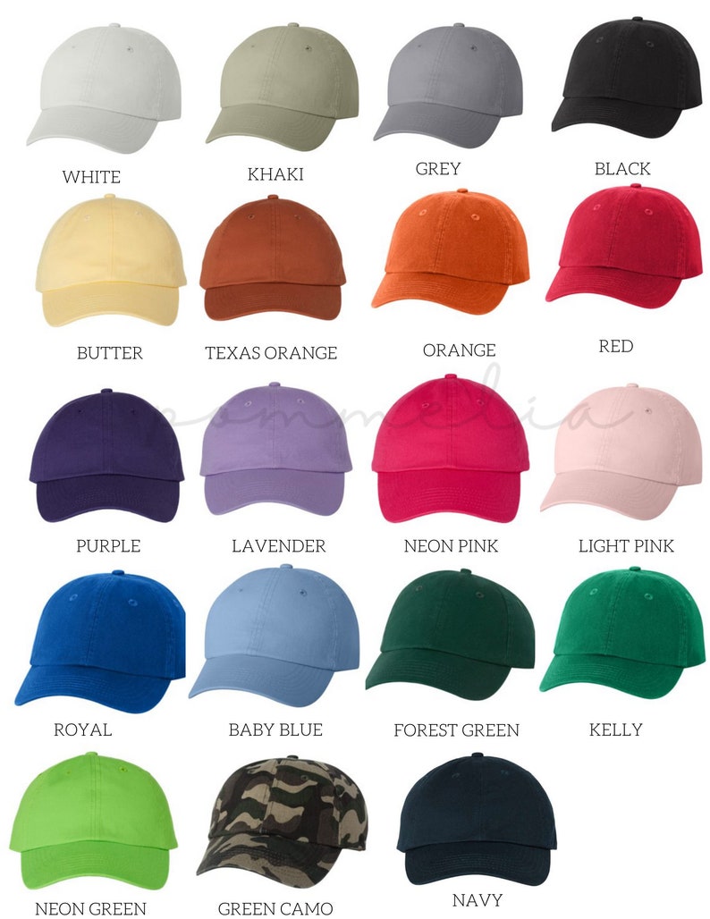 a bunch of hats that are all different colors