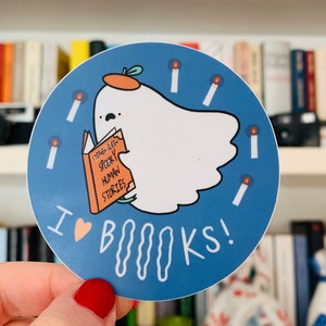 I love BOOKs sticker immagine 2