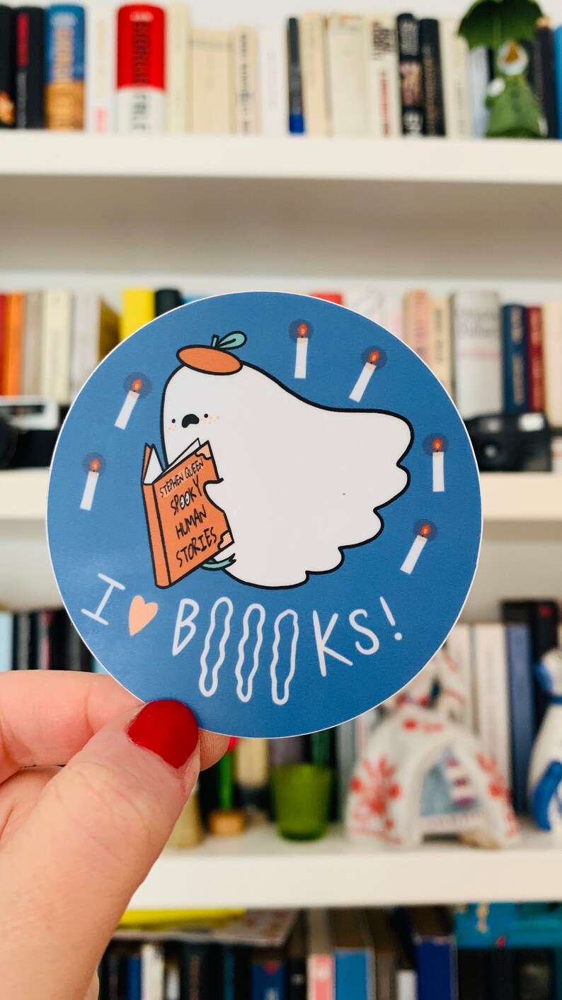 I love BOOKs sticker immagine 2