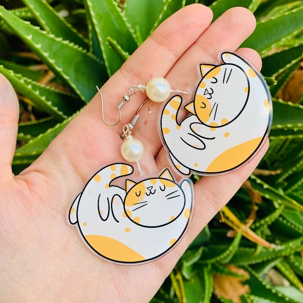 Kitty earrings