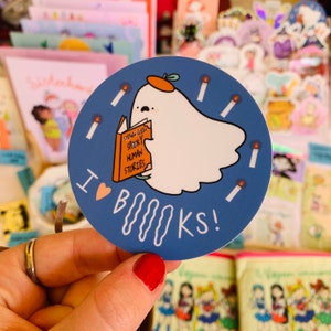 I love BOOKs sticker immagine 3