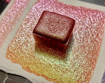 Here’s Johnny  | Chameleon | Handmade Watercolors | Holiday | Glitter | Colorshift Watercolors | Here’s Johnny
