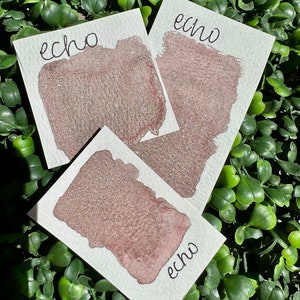 Écho | mat chatoyant | Aquarelles faites main | Peintures | Cartes faites main | Fleurs à l'aquarelle | pigment mat | Super pigment