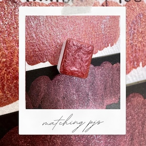 Matching pjs - Holiday Advent Single Colors | Handmade Watercolors | Handmade Paint | Watercolors | Watercolor Artist | Handmade Cards |