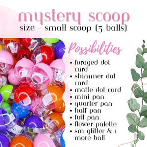 Lucky Scoop | Mystery Scoop | Handmade Watercolors | Handmade Paint | Watercolors | Watercolor | Watercolor Artist