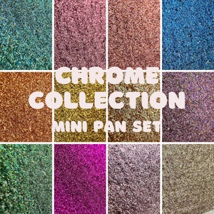 Mini Pan Set Of 12 | Chrome Watercolor | Painter Kit | Watercolor Mix | Handmade Watercolors | Handmade Paint | Calligraphy | Lettering |