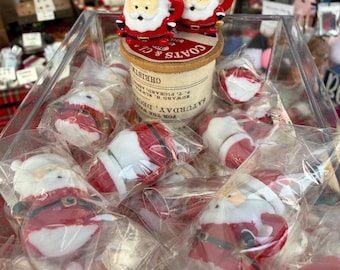 Santa Pans / Tema navideño / PAN LIMITADO / Acuarelas hechas a mano / Pintura hecha a mano / Caligrafía / Pintura brillante