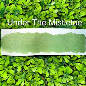 Under The Mistletoe / Shimmer Blend  | Handmade Watercolors | Handmade Paint | Watercolors | Watercolor | Watercolor Artist