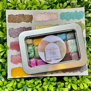 Exploring Watercolor Palette  | Handmade Watercolors | Handmade Paint | Watercolors | Watercolor | Beginner Palette