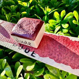 Dude | Handmade Watercolors | Handmade Paint | Calligraphy | Lettering | Flake Pigment
